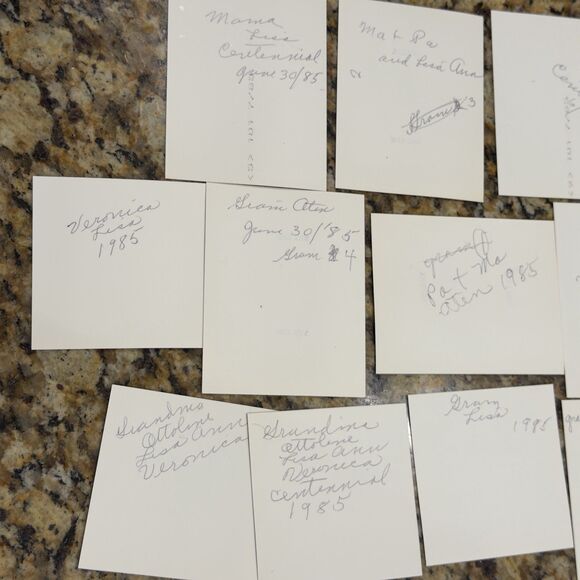 Vintage Photos 1985 Prairie Pioneer Centennial Days Costumes Handwritten Notes - Picture 10 of 16